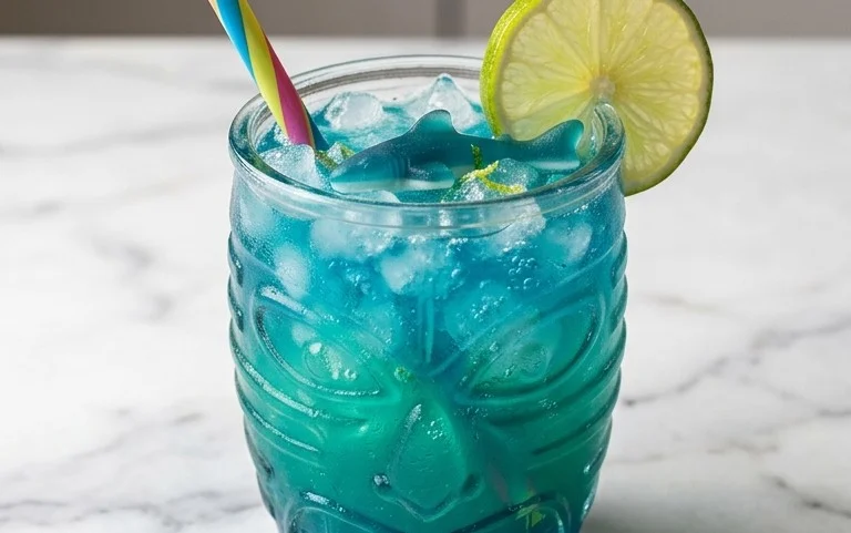Summer Shark Drink Recipe- Refreshing & Fun