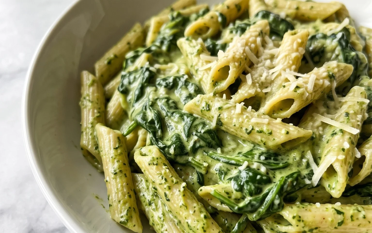 Quick Creamy Spinach Pasta – Easy Weeknight Meal