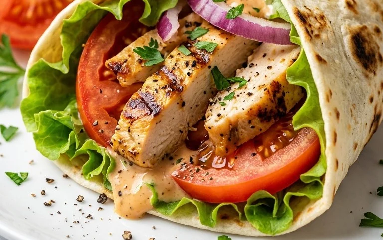 Grilled Chicken Wrap
