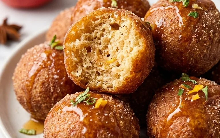 Apple Cider Donut Holes