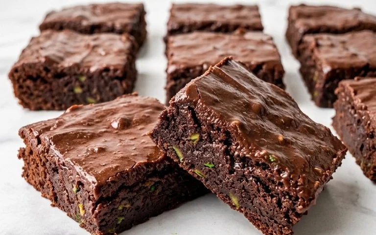 Fudgy Zucchini Brownies – Healthy Secret Treat
