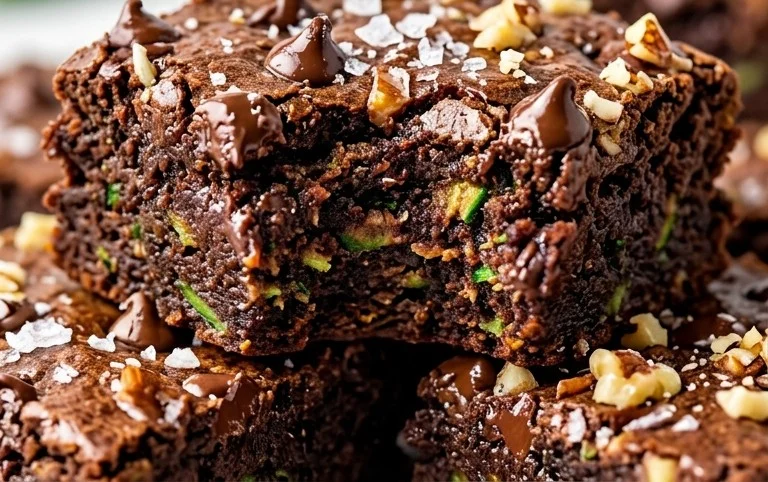 Secretly Healthy Zucchini Brownies